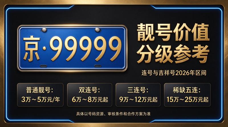 2026年新能源京牌租赁服务